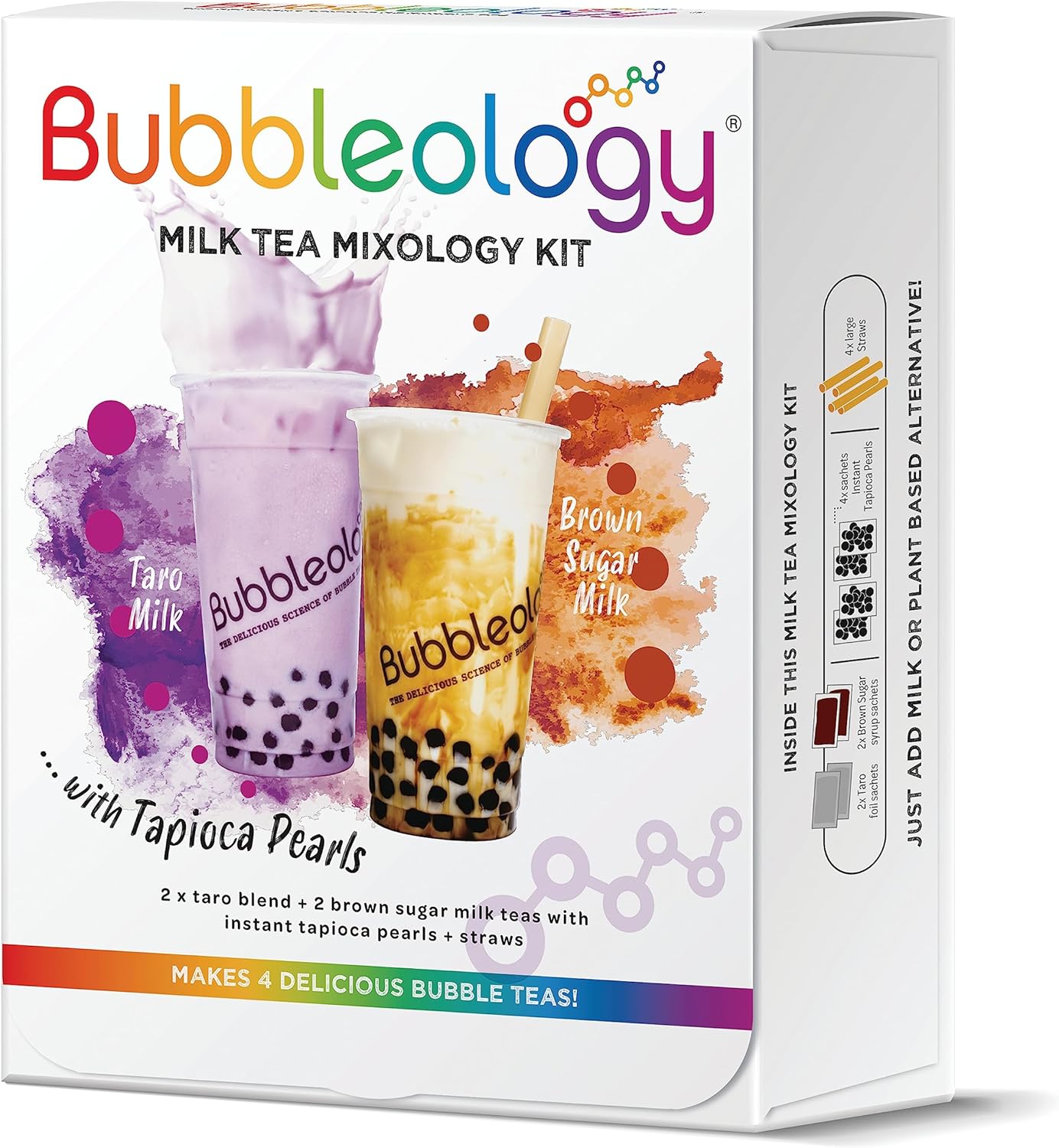 Brown Sugar and Taro Milk Tea
